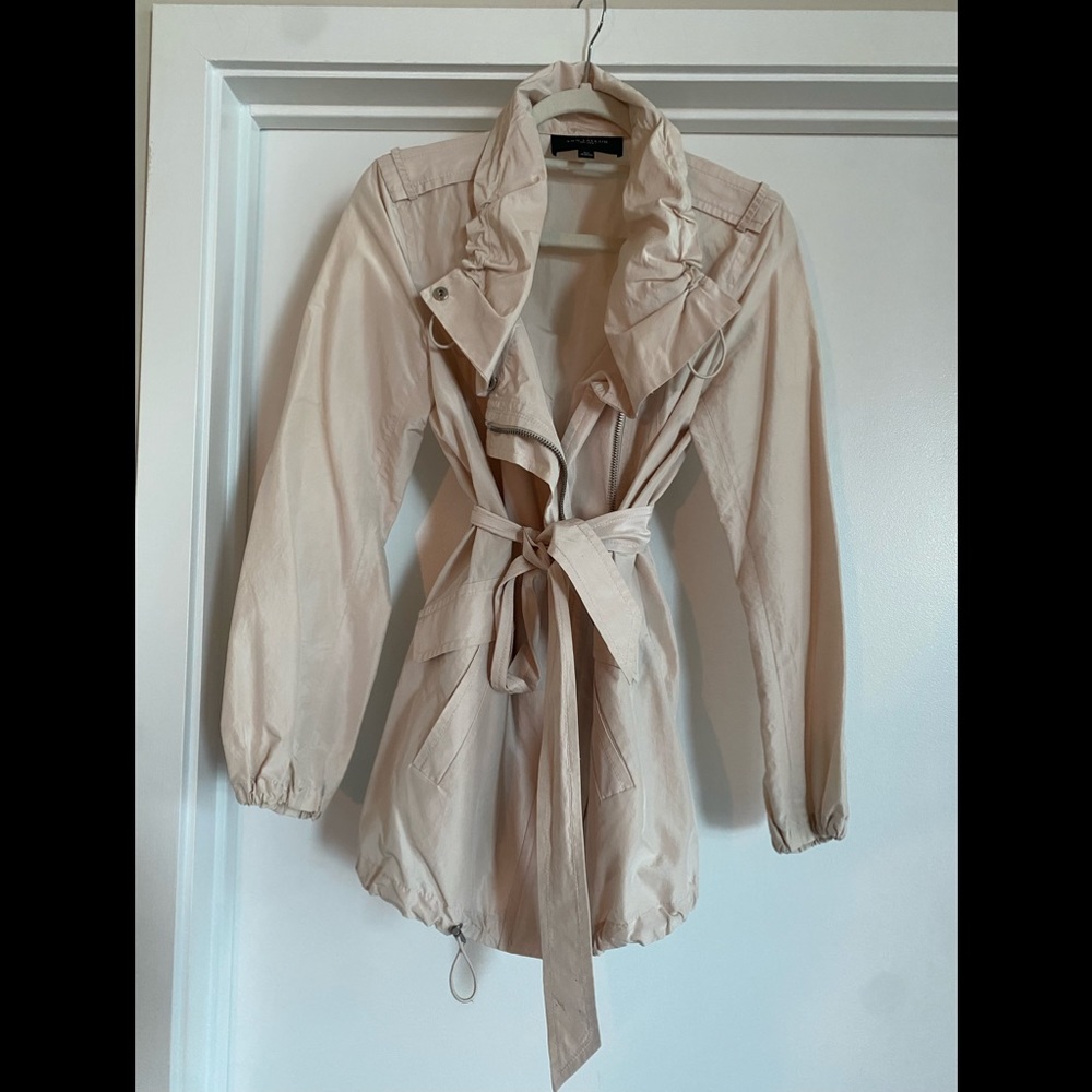 Ann Taylor Belted Trench Coat